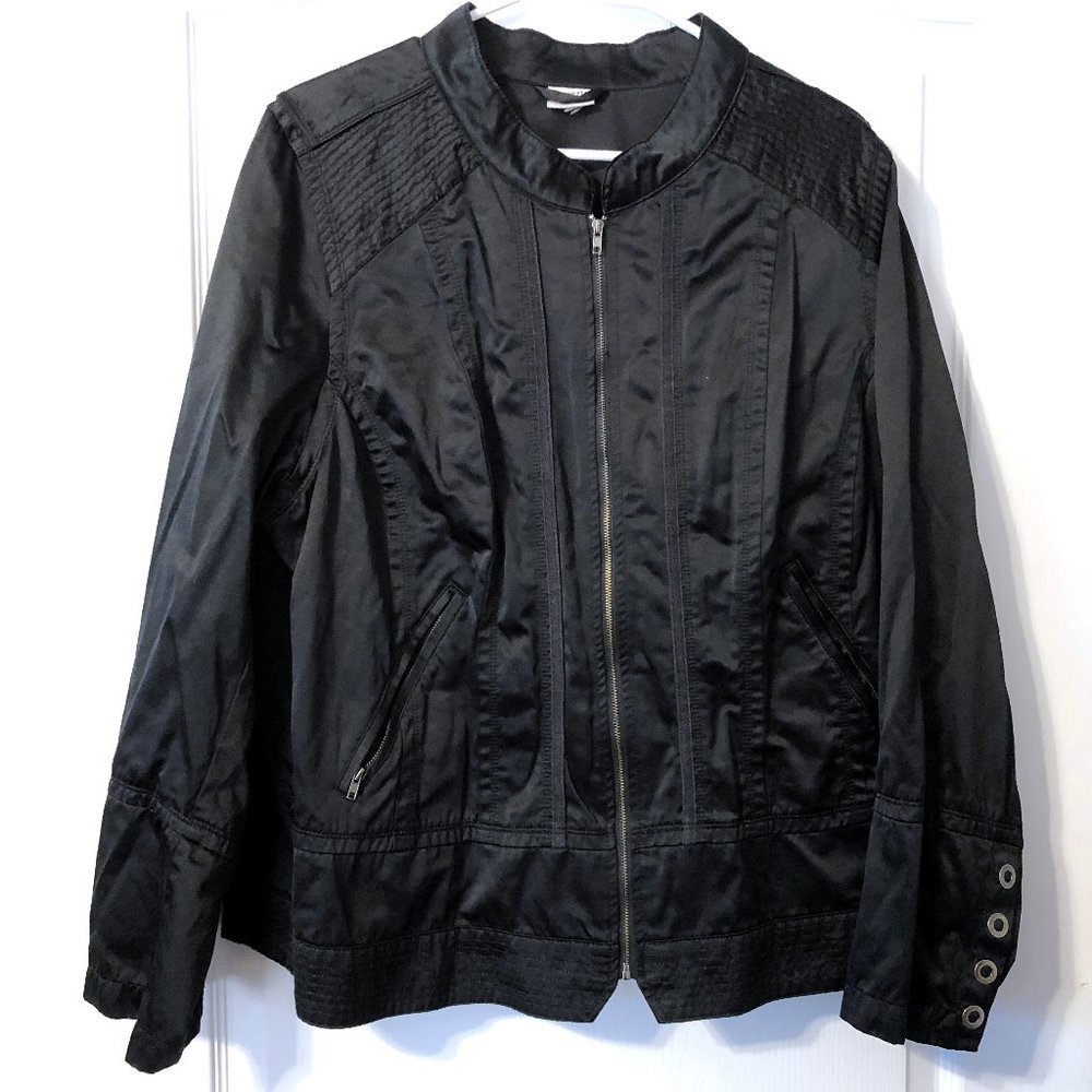 Lane Bryant Black Jacket size 1X Venezia plus size